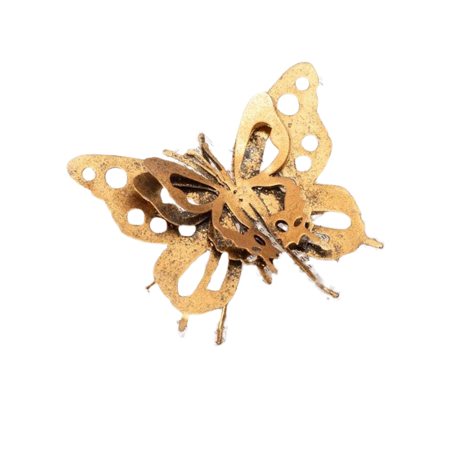 3D Metal Gold Butterfly (2 styles)