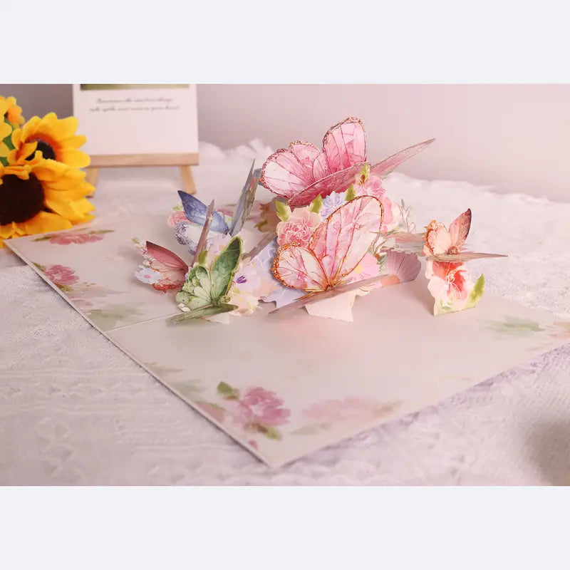 Pop-Up Butterfly Greeting Card