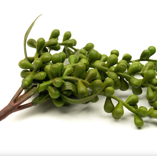 Faux String of Pearls Spray
