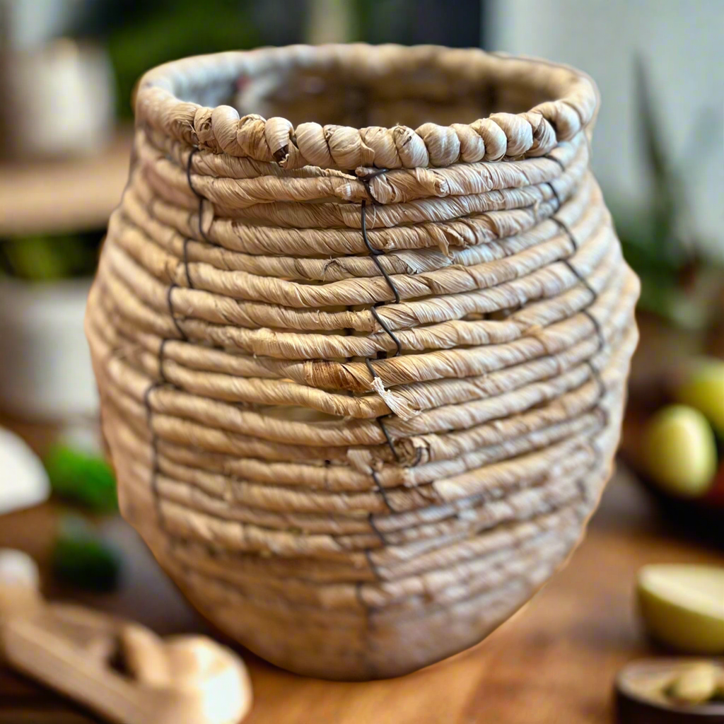 Corn Rope Basket