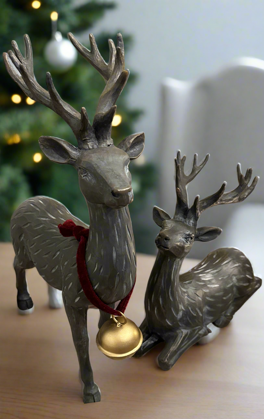Etched Standing Deer