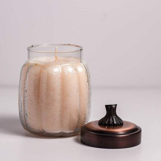 Pumpkin Chata - Pumpkin Shaped Jar - Small Candle (15oz.)