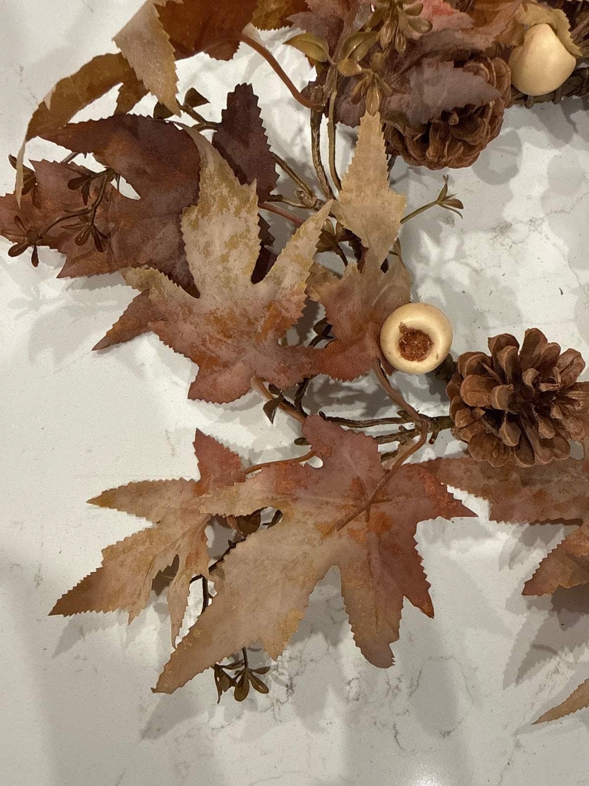 Earthy Maple Candle Ring