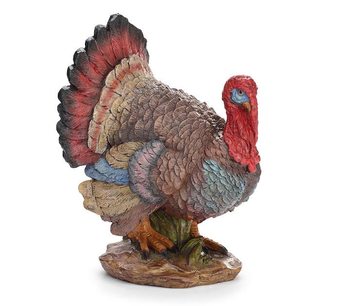 COLORFUL TURKEY FIGURINE