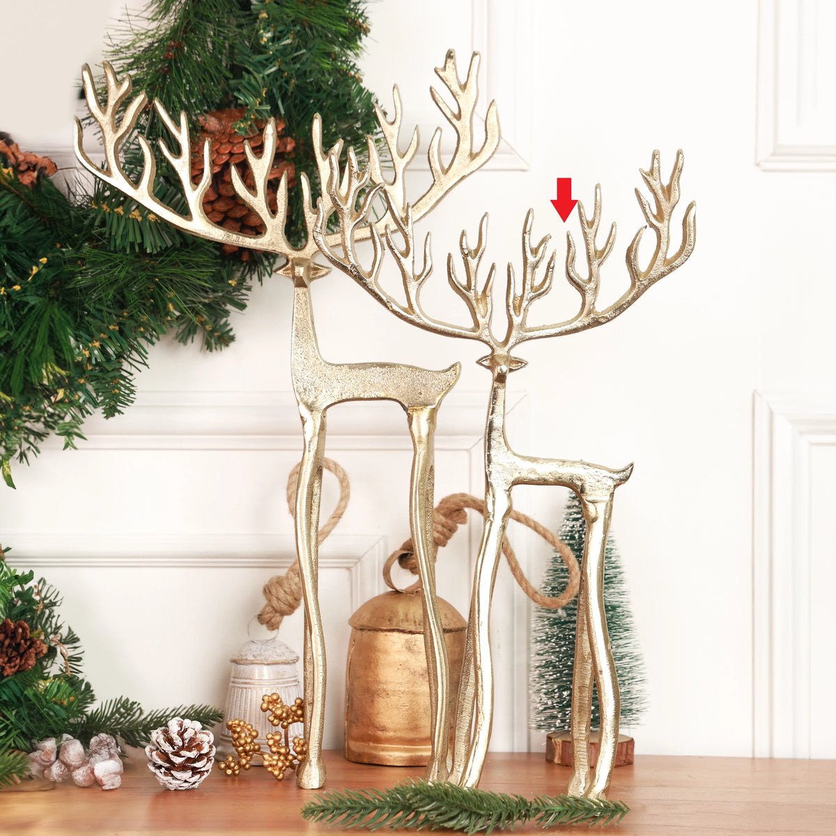 Majestic Antler Reindeer (2 Sizes)