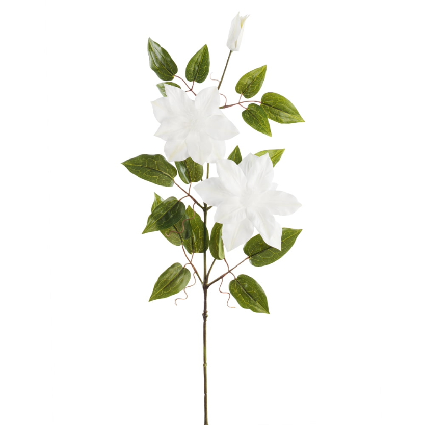 Faux White clematis, 33.5”