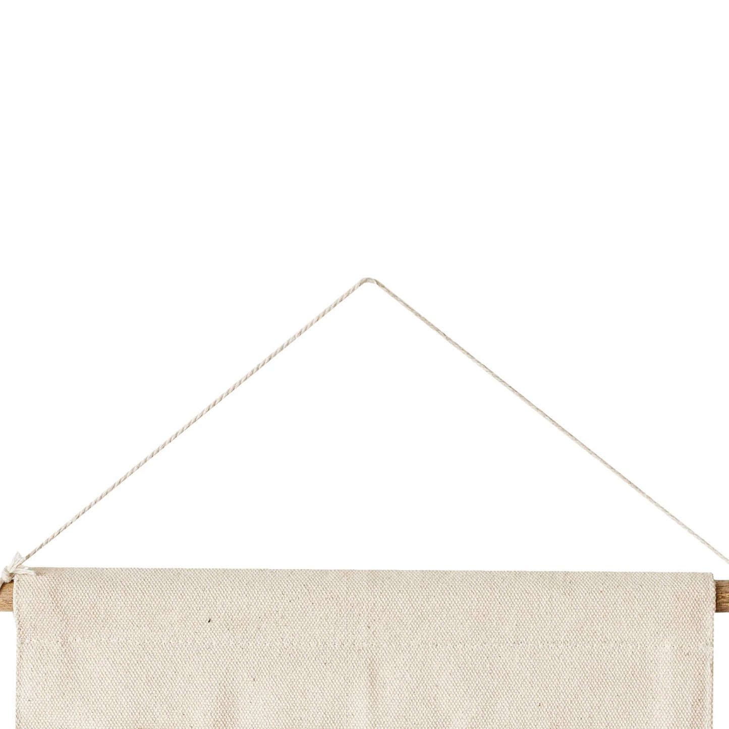 CLAUDIA COTTON EMBROIDERED HANGING OPEN/CLOSED SIGN W/ FRINGE
