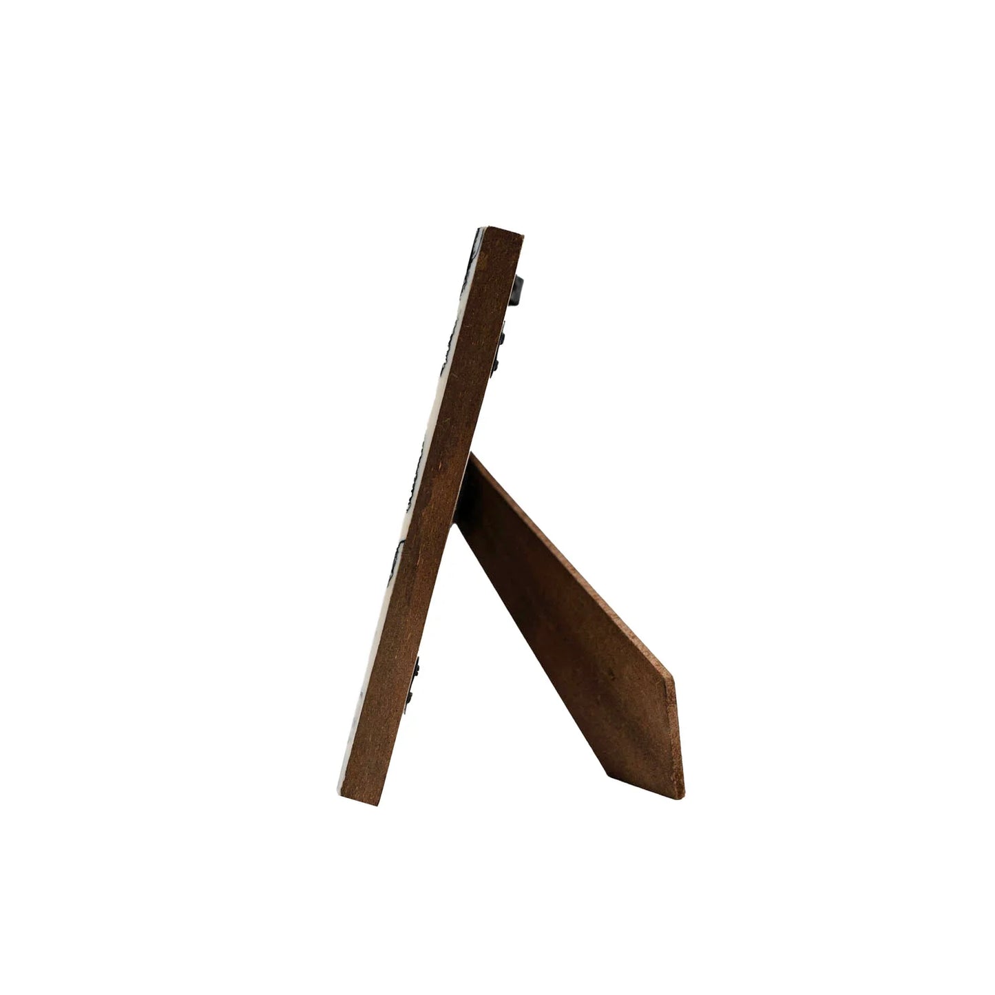 KAI MARBLED PICTURE FRAME RESIN BLACK 4X6