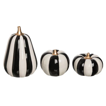 Striped Pumpkins (3 sizes)
