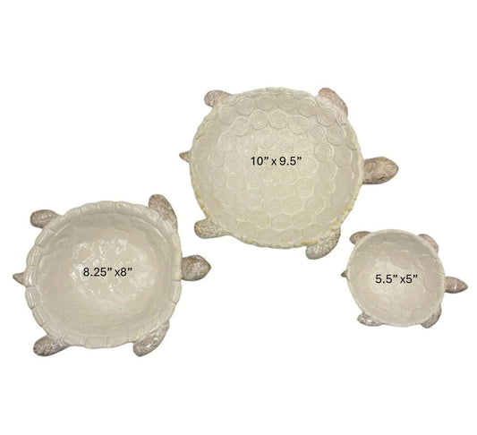 Sea Side Turtle Bowls (3 sizes)