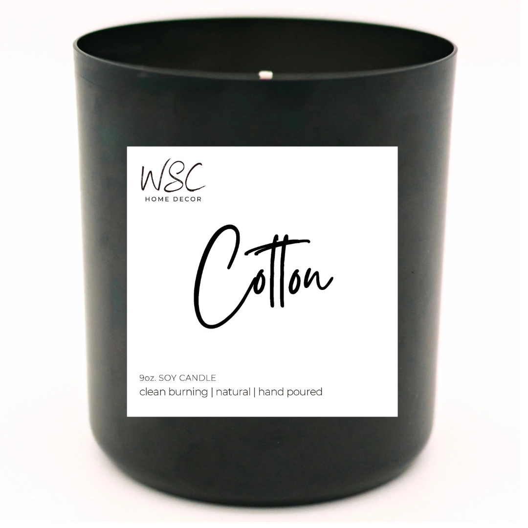 đ¤ Cotton â 9oz Soy Candle