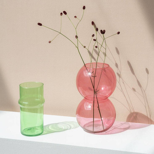 Pink Double Bubble Vase