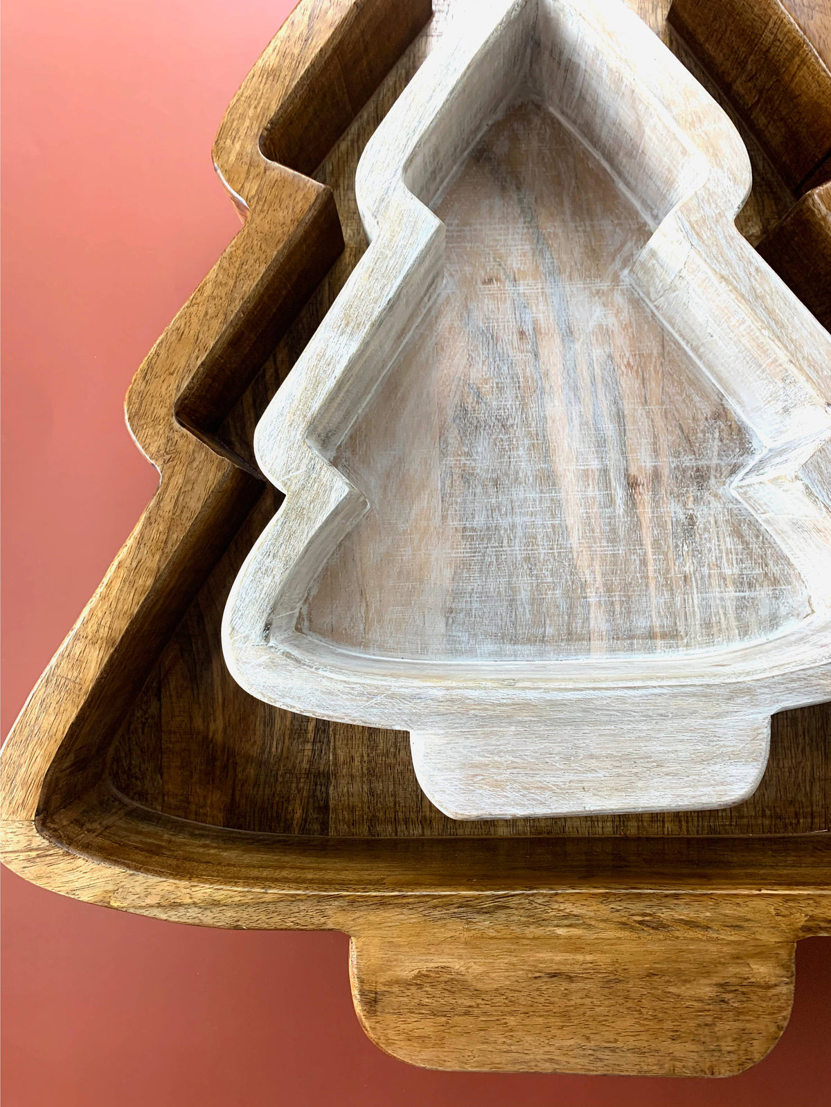 Christmas Tree Dough Bowl -Large