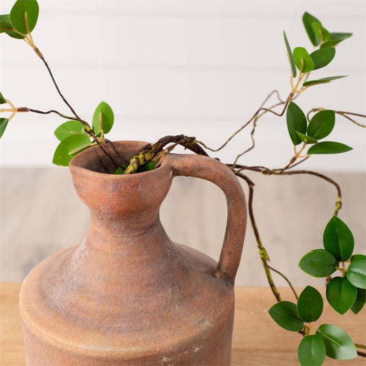 Terracotta Jug Vase