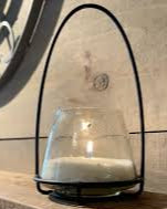 Dusty Miller Candleholder (2 sizes)