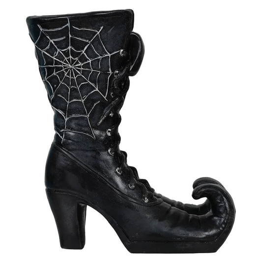 Halloween Web Witches Boots Container