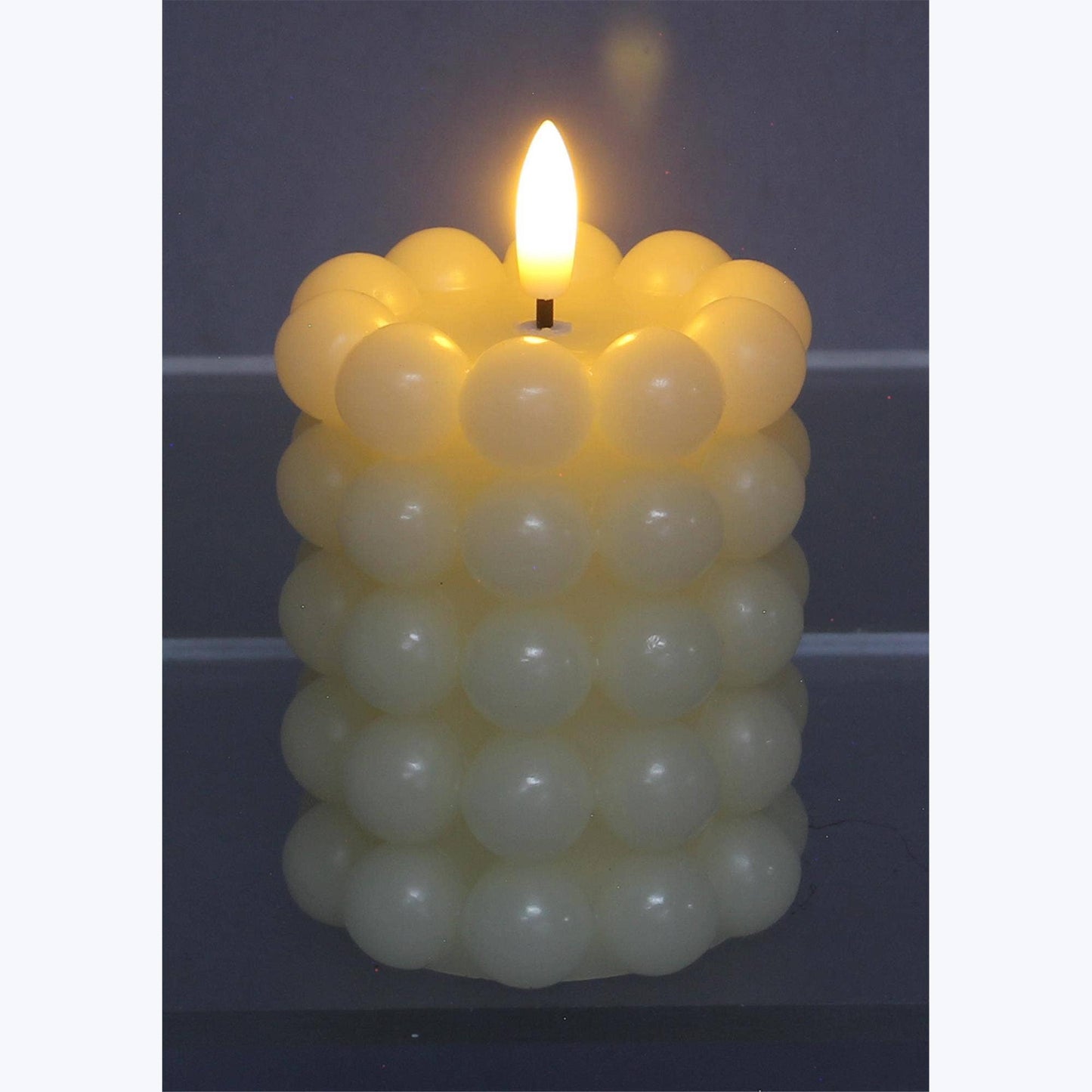 Wax LED Flickering Candle