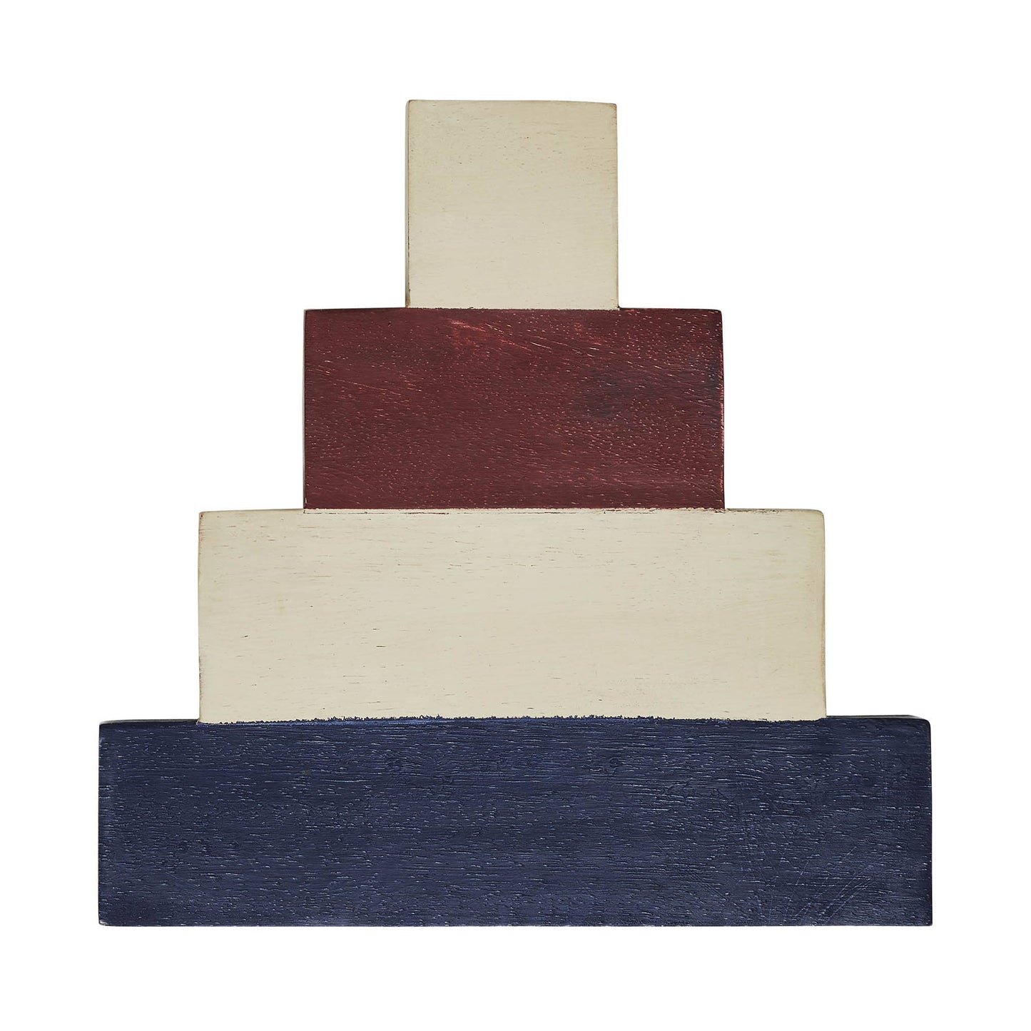 Home Of The Free Wooden Block Stack