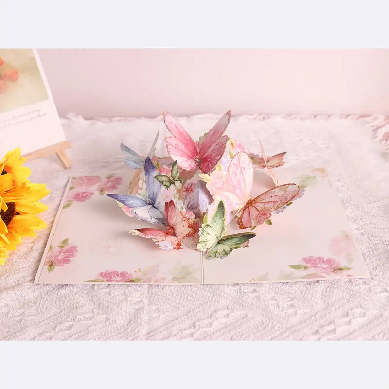 Pop-Up Butterfly Greeting Card