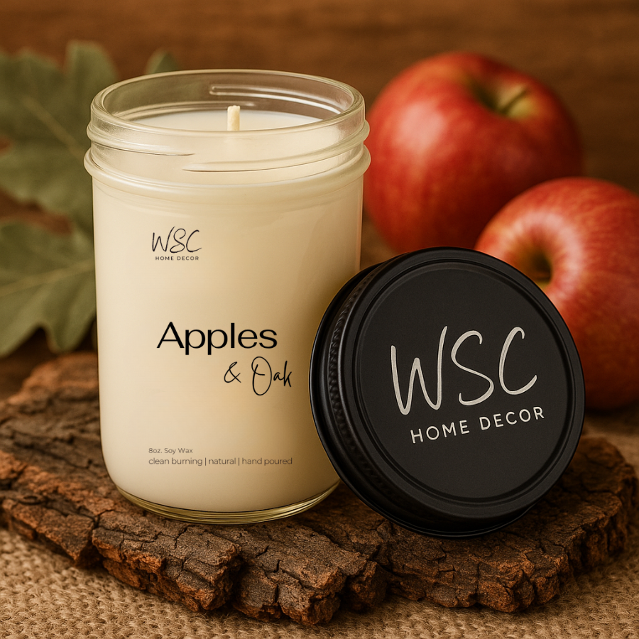 Apples & Oak - 8oz Candle Or Wax Melts