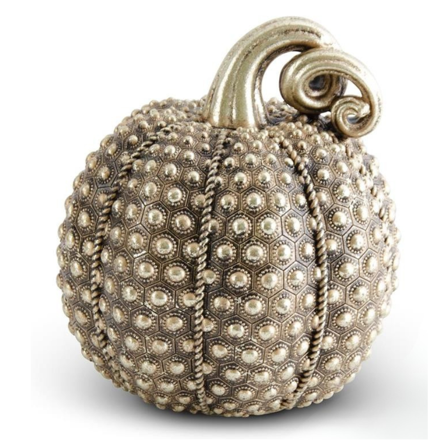 Luxe Gold Textured Pumpkins (3 styles)