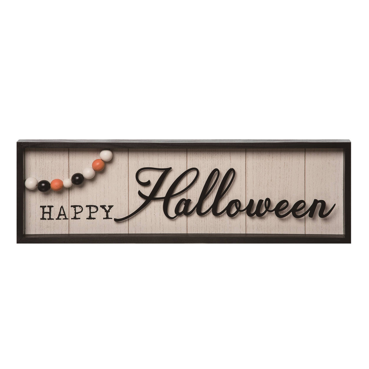 Happy Halloween Beaded Sign