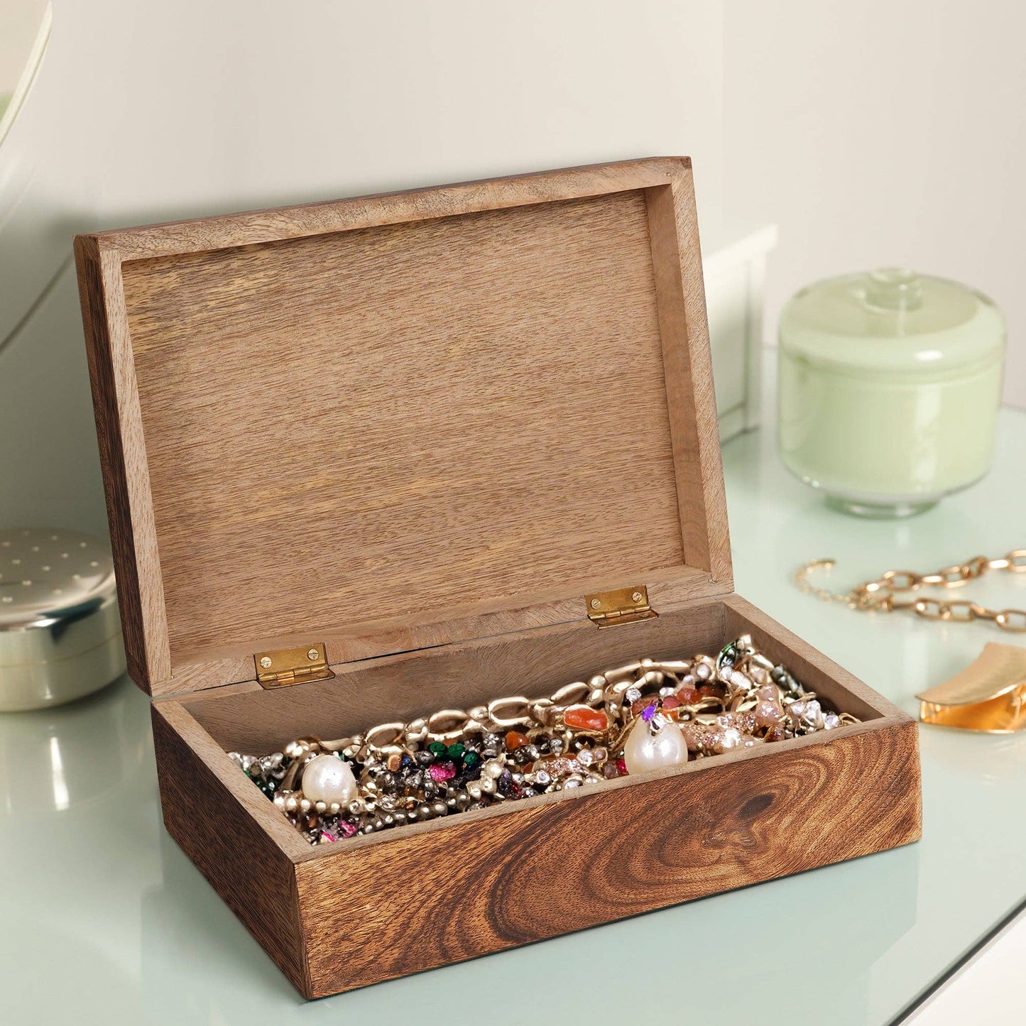 Carved Scallop Boxes - Medium