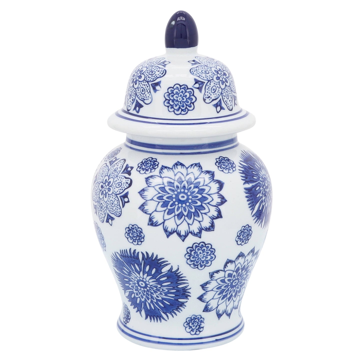 Ginger Jar Blue & White 10 in.
