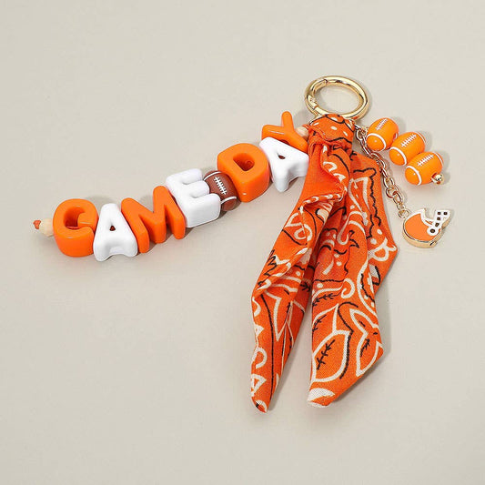 GAMEDAY Keychain Bag Charm (Multiple Team Colors)