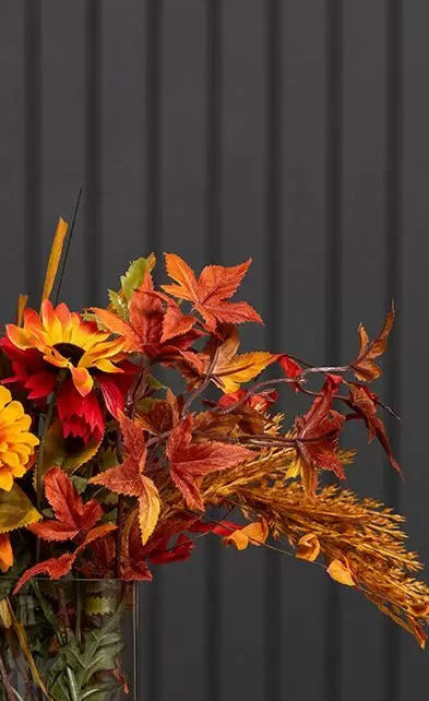 Maple Leaves Pick (15.5") - Orange Mix