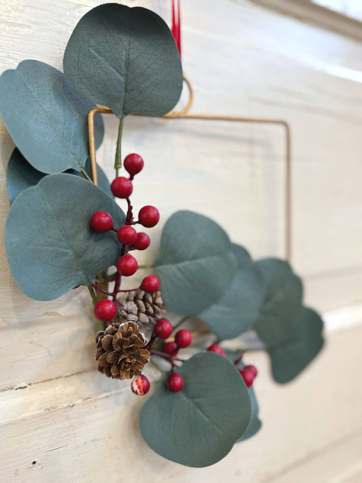 Square Eucalyptus Wreath -Small