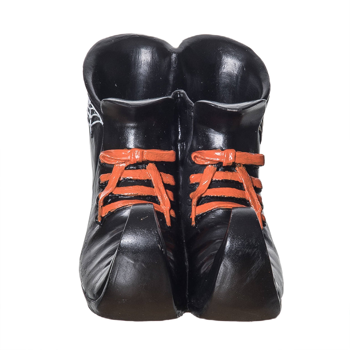 Black Halloween Witches Boots