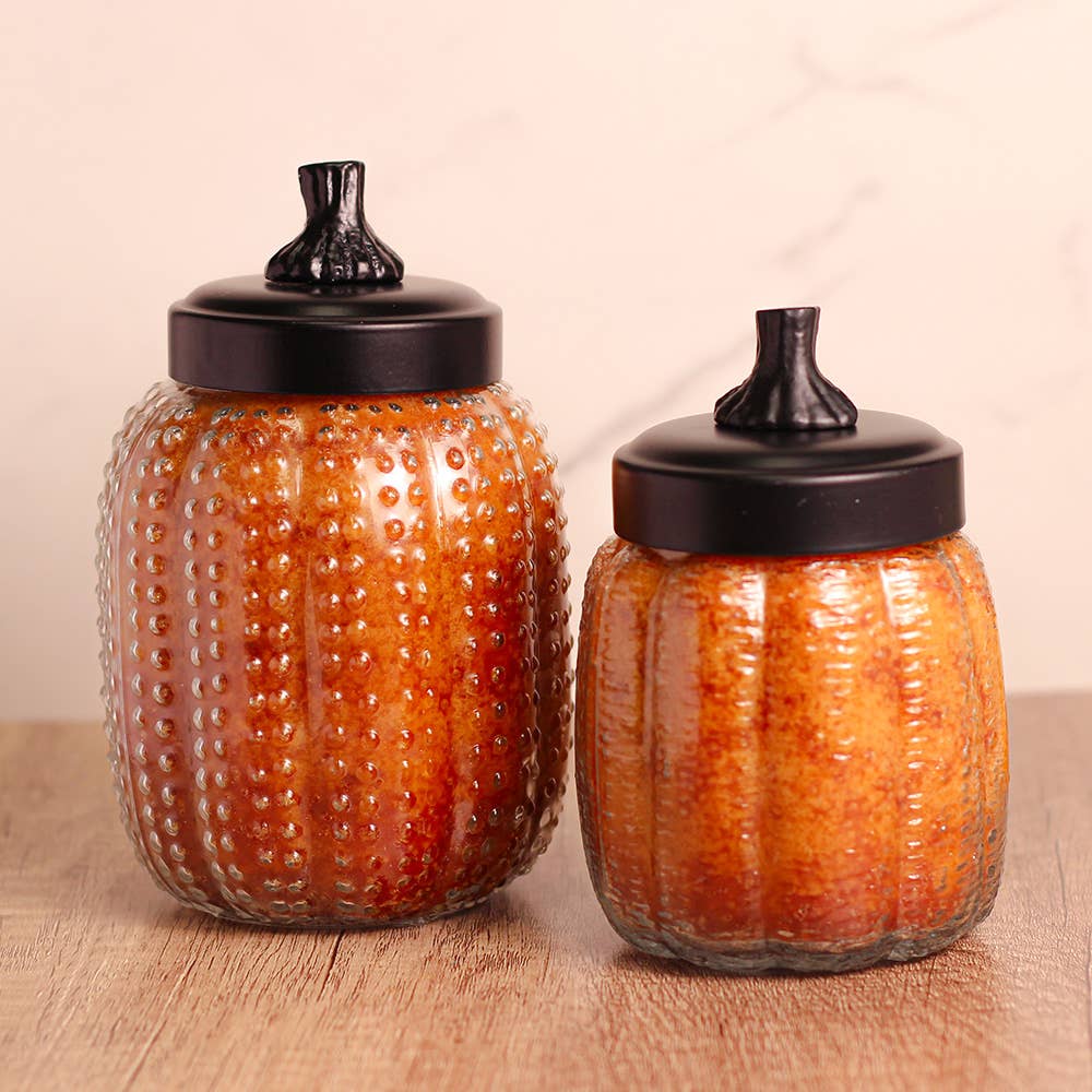 Pumpkin Pie - Pumpkin Shaped Jar - Small Candle (15oz.)