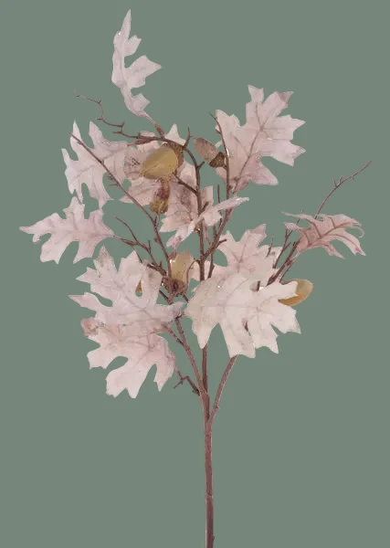 Fall Oak Leaf and Acorn stem (31")
