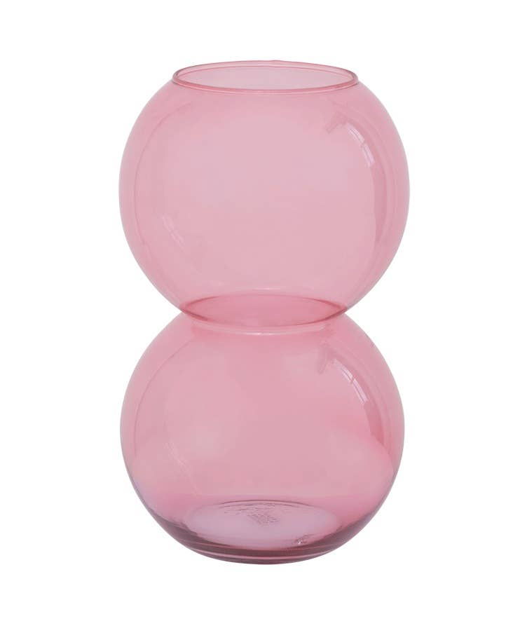 Pink Double Bubble Vase