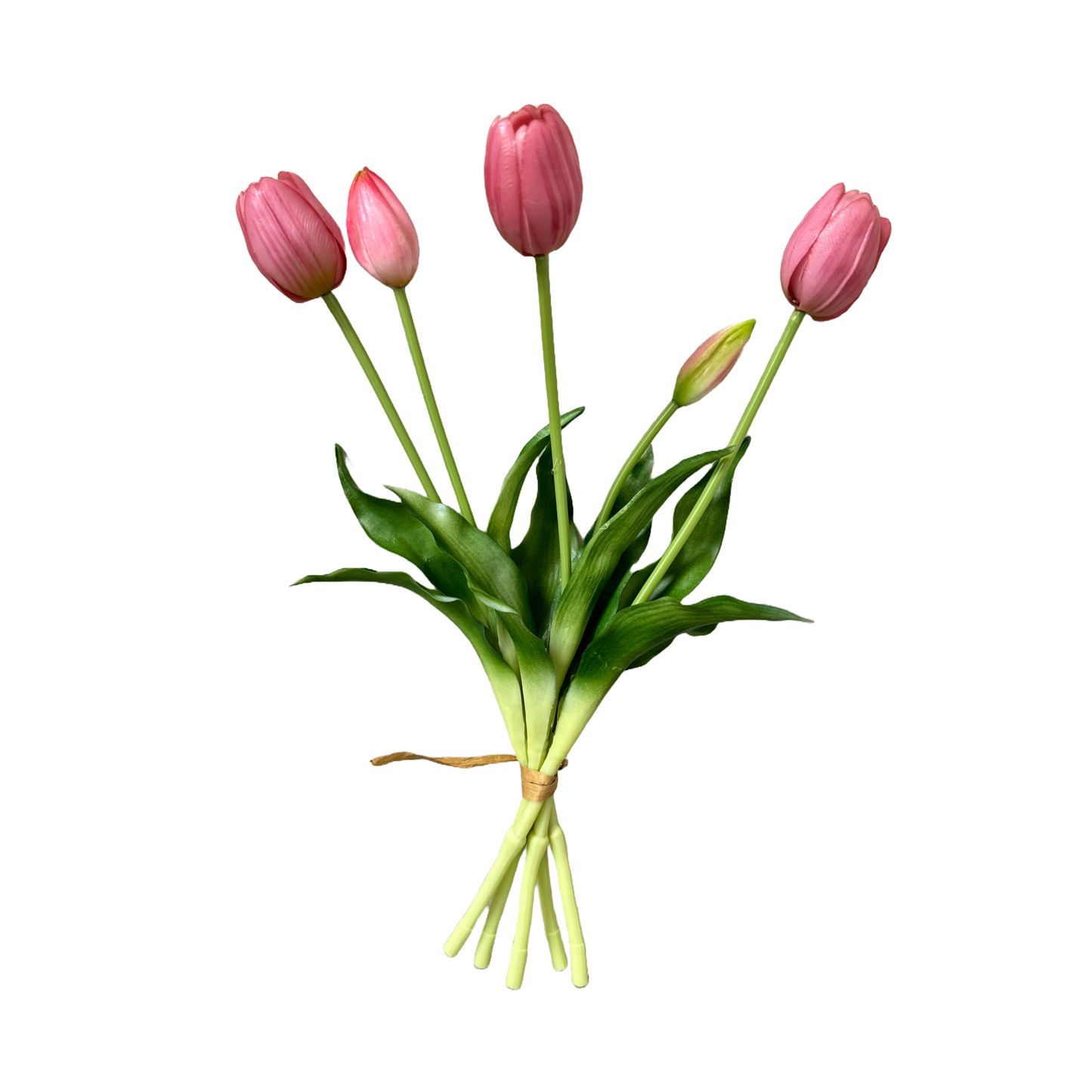 16" Tulip Real Touch Lifelike Bunch (Multiple Colors)