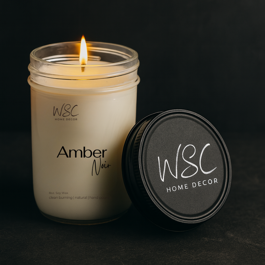 Amber Noir - 8oz Candle Or Wax Melts