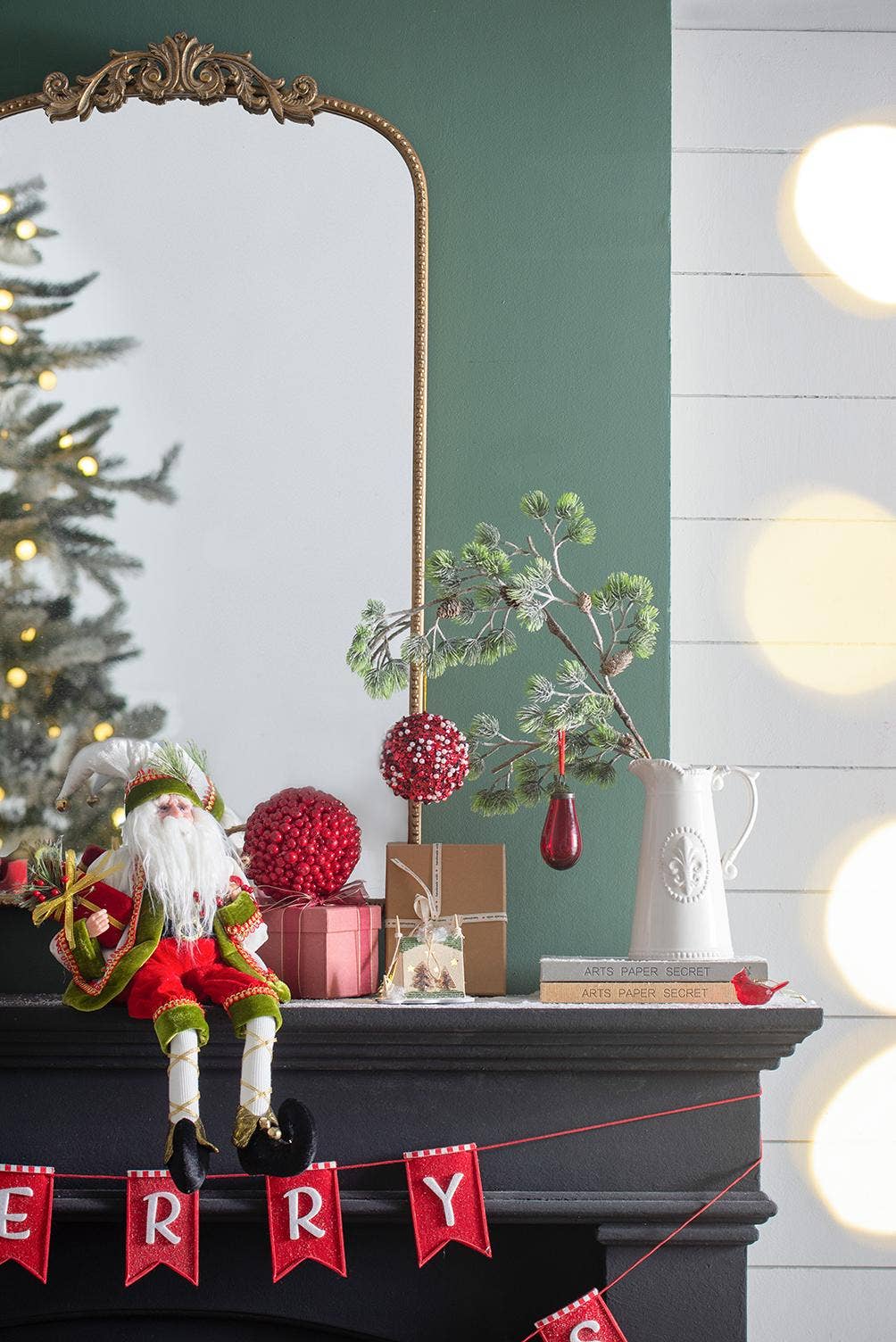 Tear Drop Ornament - Red