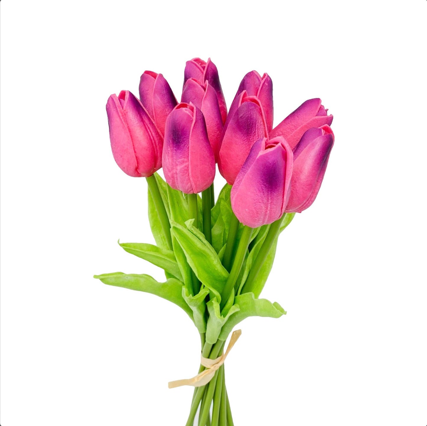 Real Touch Tulip Stems (5 colors)