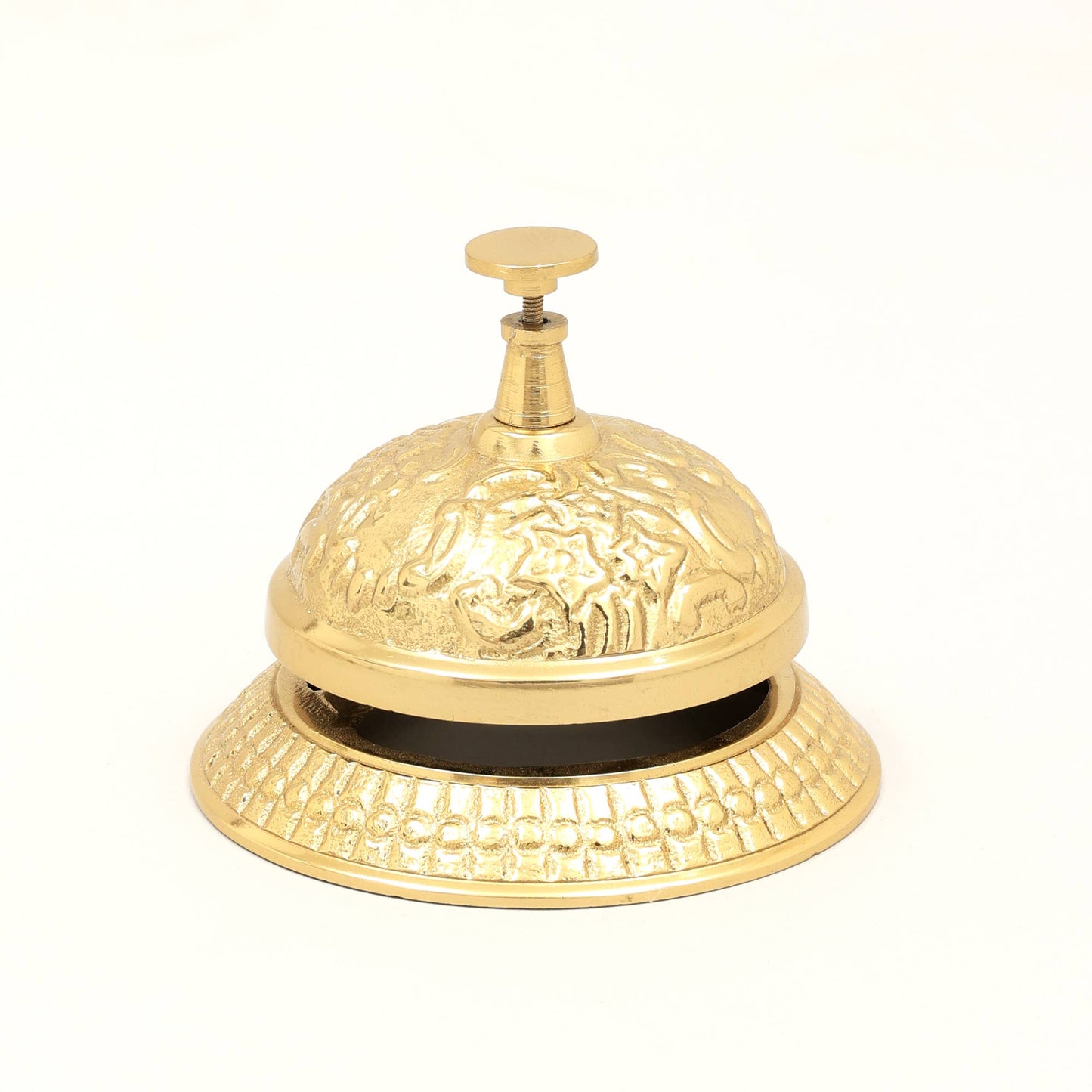 Gold Tabletop Desk Bell