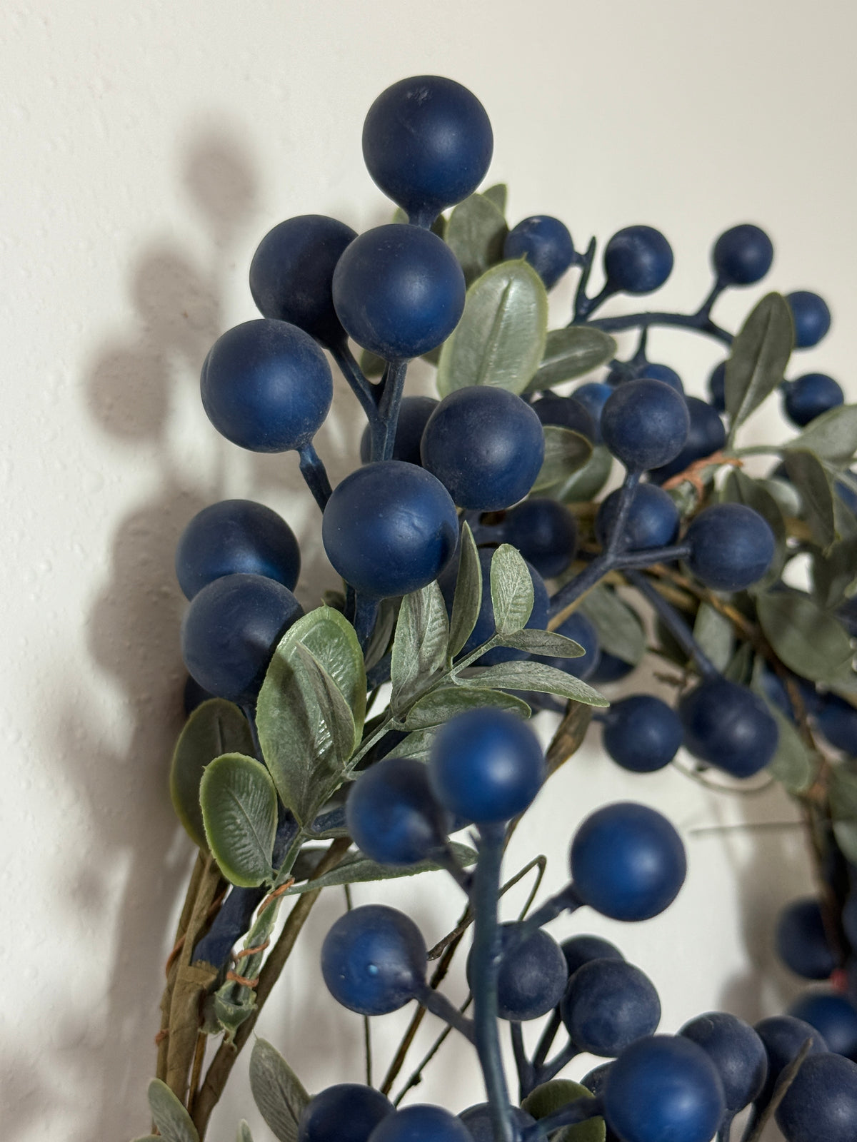 Blue Berry and Eucalyptus Candle ring (Large)