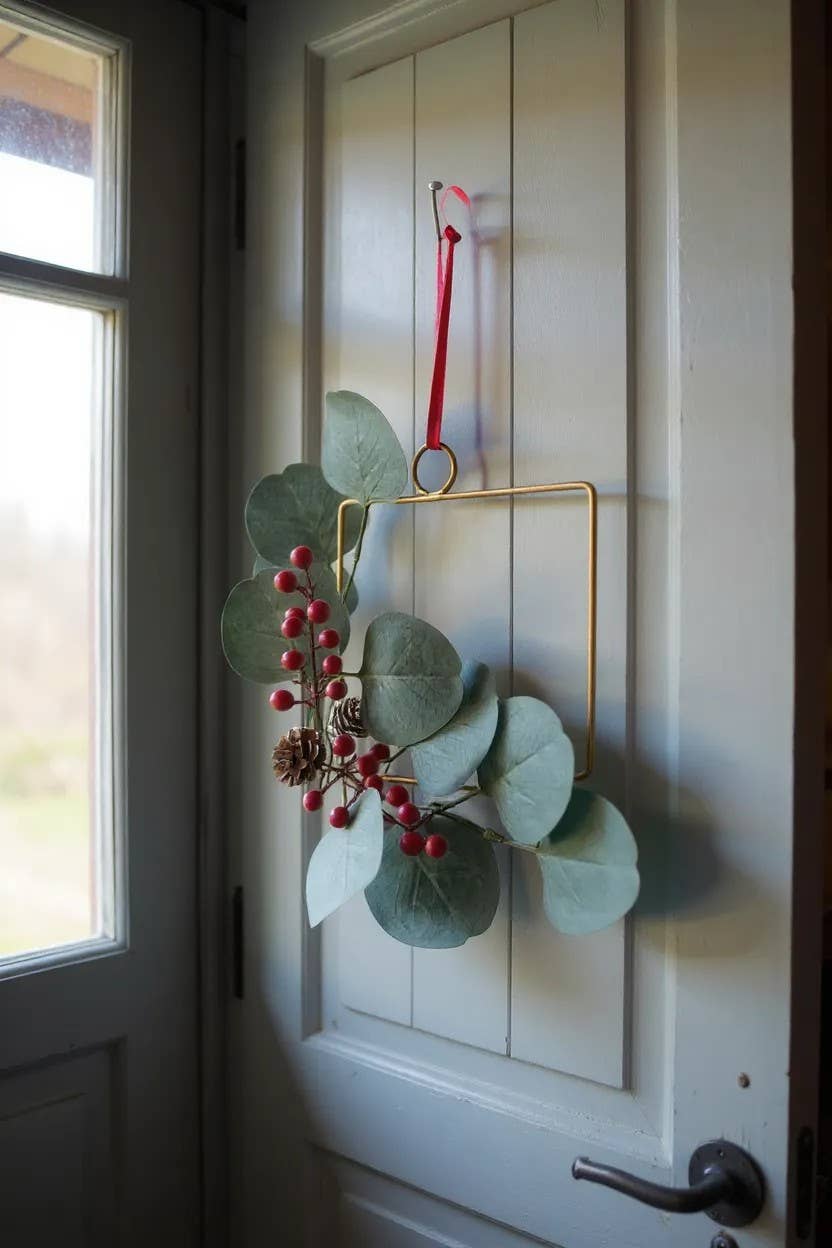 Square Eucalyptus Wreath -Small