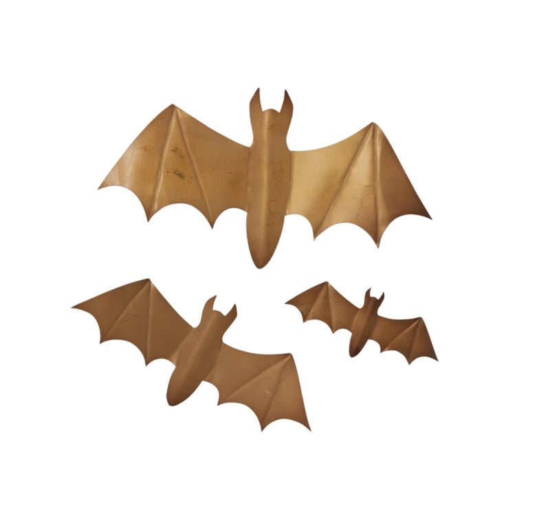 Winged Bats - Wall Decor (set of 3)