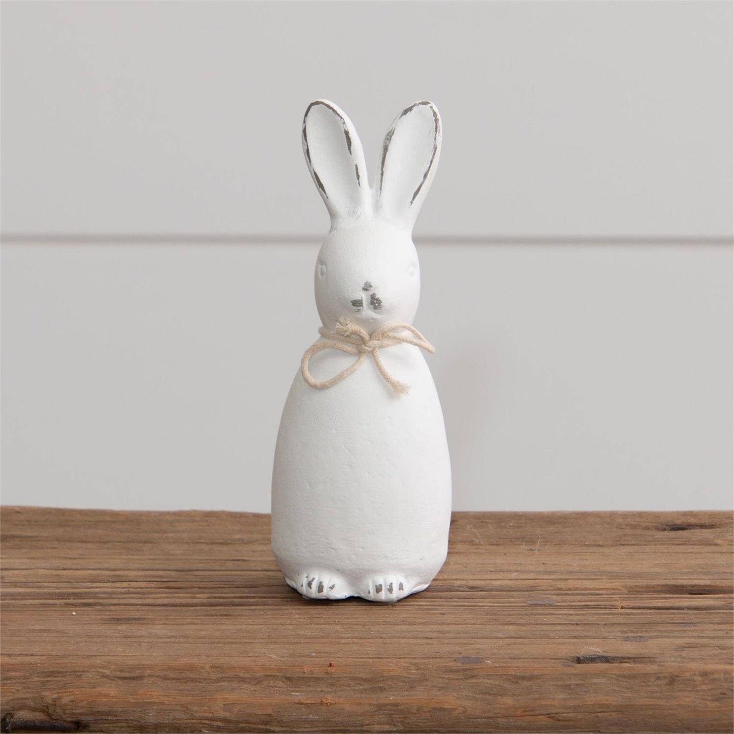 Rustic Cement Rabbit Figurine
