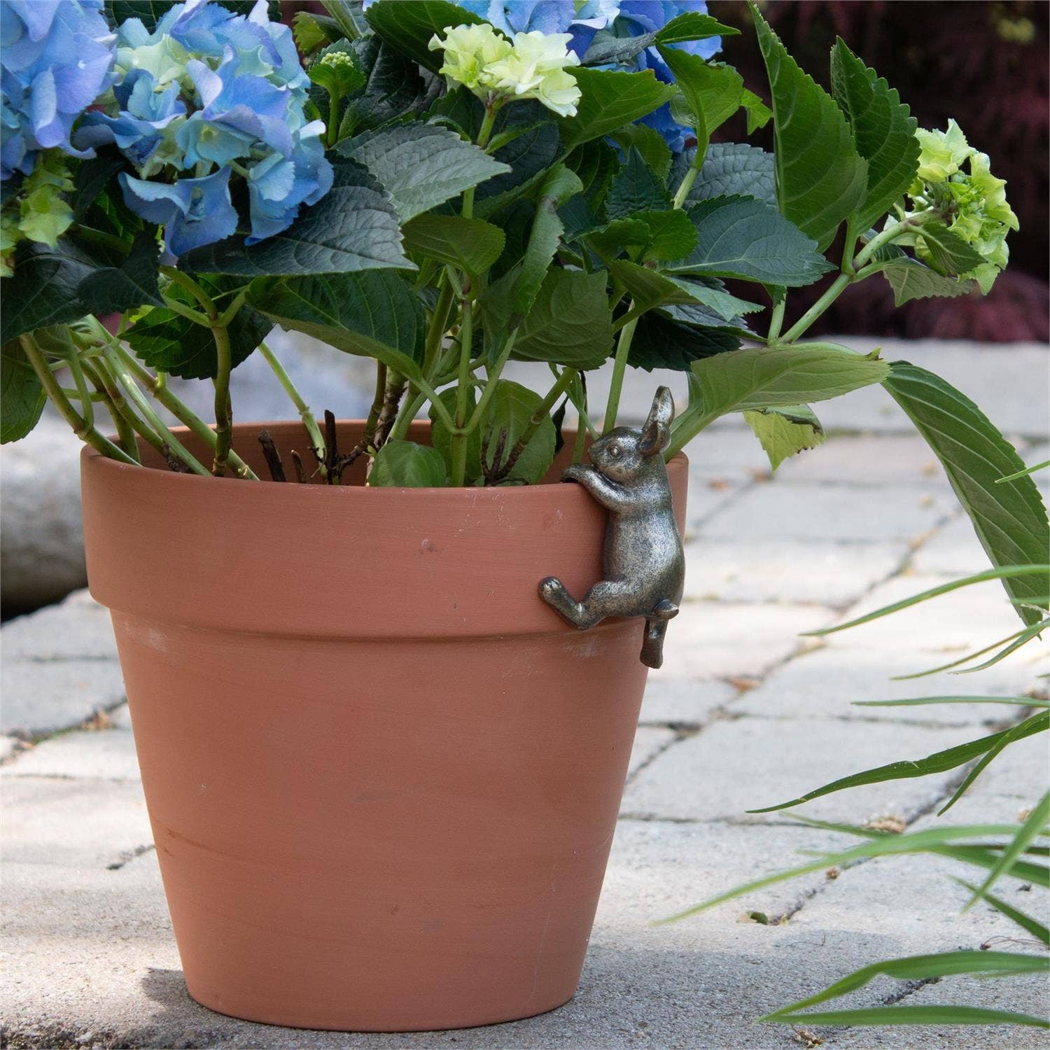 rabbit plant pot hanger Mini Bunny Rabbit Pot Hanger – WSC Home Decor