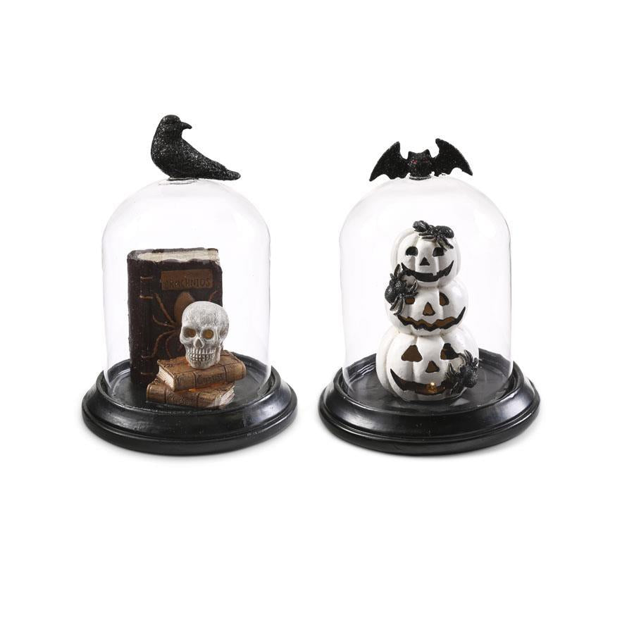 Halloween Cloche (2 styles: Pumpkins/Skull)