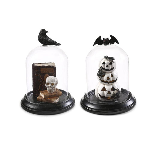 Halloween Cloche (2 styles: Pumpkins/Skull)