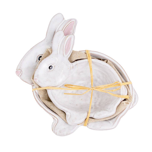 Callie Bunny Nesting Dishes (2 Sizes)