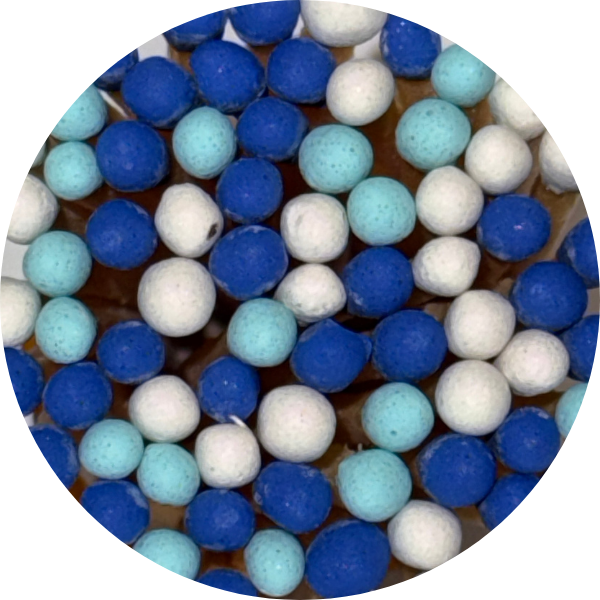 Small Pedestal Dome - 55ea matches (multiple colors)