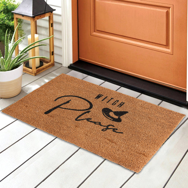 Witch Please Door mat